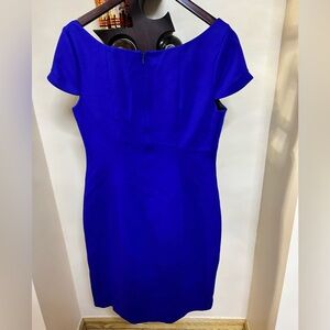 Cobalt Blue Mini Tahari Dress
